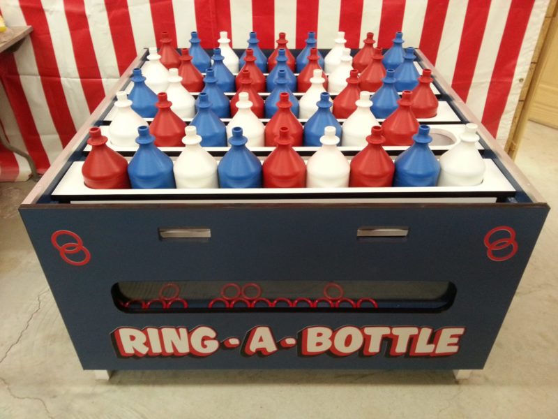 Bottle Ring Game 5' x 5' — Midway Carnival Games — Carnival Depot